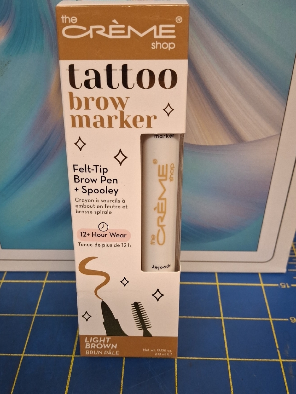 The Crème Shop Tattoo Brow Marker - LightvBrown New Sealed Box